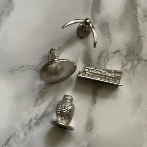 HARRY POTTER metal game pieces